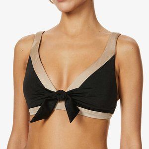 Jets Synergy Bow-Detail Bikini Top